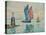 Der Sardinenfischer, Locmalo (Die Türmchen - Le Sardinier, Locmalo (Les Tourelles). 1922-Paul Signac-Stretched Canvas