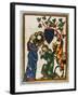 Der Schenk Von Limburg, Ministerial Swabian (Mid 13th Century) Says Goodbye to His Lady before…-null-Framed Giclee Print