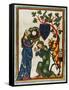 Der Schenk Von Limburg, Ministerial Swabian (Mid 13th Century) Says Goodbye to His Lady before…-null-Framed Stretched Canvas