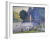 Der See im Bois de Bologne. Le Lac du Bois de Boulogne. 1899-Henri Edmond Cross-Framed Giclee Print