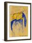 Der Traumfelsen, 1913. Auf Postkarte an Else Lasker-Schueler-Franz Marc-Framed Giclee Print