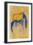 Der Traumfelsen, 1913. Auf Postkarte an Else Lasker-Schueler-Franz Marc-Framed Giclee Print