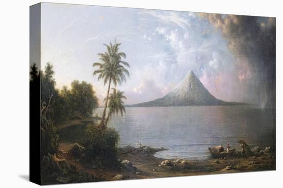 Der Vulkan Omotepe in Nicaragua-Martin Johnson Heade-Stretched Canvas