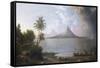 Der Vulkan Omotepe in Nicaragua-Martin Johnson Heade-Framed Stretched Canvas