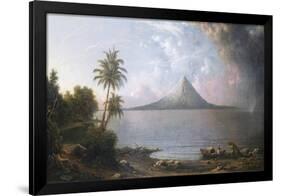 Der Vulkan Omotepe in Nicaragua-Martin Johnson Heade-Framed Giclee Print