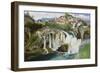 Der Wasserfall Von Jajce, 1903-Tivadar Csontvary Kosztka-Framed Giclee Print