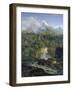 Der Watzmann, 1824-Ludwig Richter-Framed Giclee Print