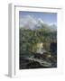 Der Watzmann, 1824-Ludwig Richter-Framed Giclee Print