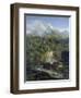 Der Watzmann, 1824-Ludwig Richter-Framed Giclee Print