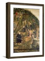 Der Weinberg Des Herrn (Martin Luther Im Weinberg), Epitaph Fuer Paulus Ebe-Lucas Cranach the Elder-Framed Giclee Print