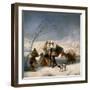 Der Winter (oder: Schneefall). 1786 - 87-Francisco de Goya-Framed Giclee Print