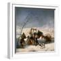 Der Winter (oder: Schneefall). 1786 - 87-Francisco de Goya-Framed Giclee Print