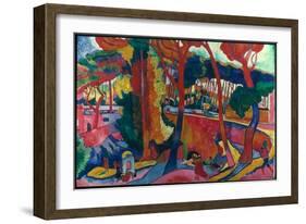 Derain: L'Estaque,-Andre Derain-Framed Giclee Print