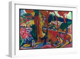 Derain: L'Estaque,-Andre Derain-Framed Giclee Print