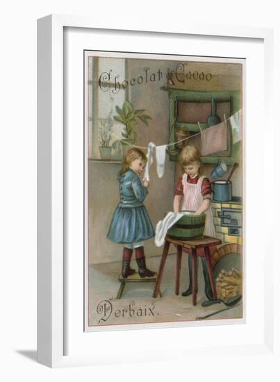 Derbaix Chocolate and Cocoa-null-Framed Giclee Print