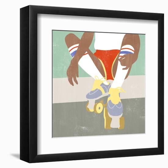 Derby Dames I-Grace Popp-Framed Art Print