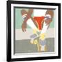 Derby Dames I-Grace Popp-Framed Art Print