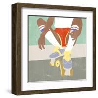 Derby Dames I-Grace Popp-Framed Art Print