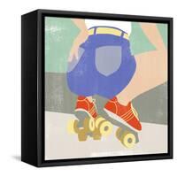 Derby Dames II-Grace Popp-Framed Stretched Canvas