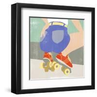 Derby Dames II-Grace Popp-Framed Art Print