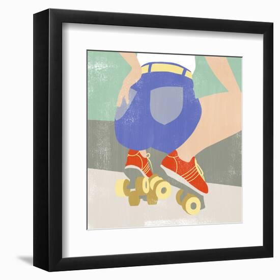 Derby Dames II-Grace Popp-Framed Art Print