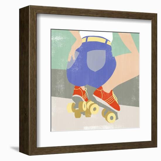 Derby Dames II-Grace Popp-Framed Art Print