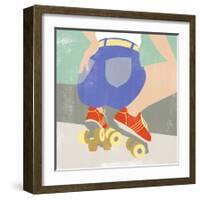 Derby Dames II-Grace Popp-Framed Art Print