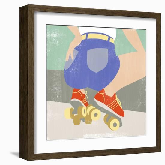 Derby Dames II-Grace Popp-Framed Art Print