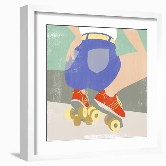 Derby Dames II-Grace Popp-Framed Art Print