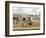 Derby Day at Epsom-R. Reeves-Framed Giclee Print