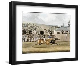 Derby Day at Epsom-R. Reeves-Framed Giclee Print