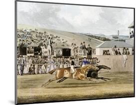 Derby Day at Epsom-R. Reeves-Mounted Giclee Print