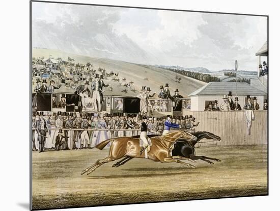 Derby Day at Epsom-R. Reeves-Mounted Giclee Print