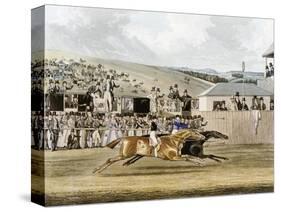 Derby Day at Epsom-R. Reeves-Stretched Canvas