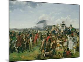 Derby Day (Detail)-William Powell Frith-Mounted Giclee Print