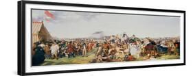 Derby Day-William Powell Frith-Framed Giclee Print