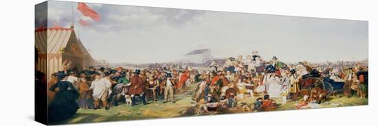 Derby Day-William Powell Frith-Stretched Canvas