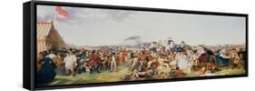 Derby Day-William Powell Frith-Framed Stretched Canvas