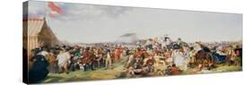 Derby Day-William Powell Frith-Stretched Canvas