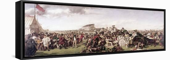 Derby Day-William Powell Frith-Framed Stretched Canvas
