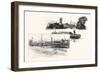 Derby, from St. Mary's Bridge (Bottom) and from the Long Bridge (Top), Uk. a City in England-null-Framed Giclee Print