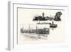 Derby, from St. Mary's Bridge (Bottom) and from the Long Bridge (Top), Uk. a City in England-null-Framed Giclee Print