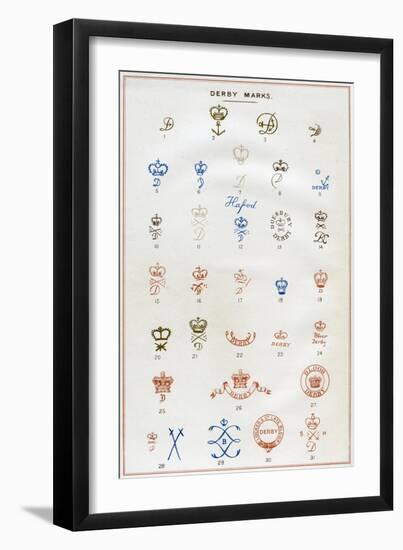 Derby Marks, 1876-null-Framed Premium Giclee Print