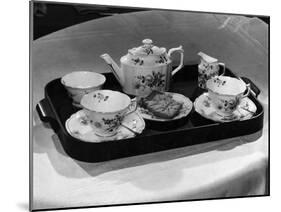 'Derby Posies' Teaset-Elsie Collins-Mounted Photographic Print