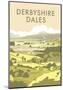 Derbyshire Dales - Dave Thompson Contemporary Travel Print-Dave Thompson-Mounted Art Print