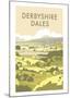 Derbyshire Dales - Dave Thompson Contemporary Travel Print-Dave Thompson-Mounted Giclee Print