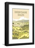 Derbyshire Dales - Dave Thompson Contemporary Travel Print-Dave Thompson-Framed Giclee Print