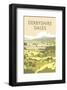 Derbyshire Dales - Dave Thompson Contemporary Travel Print-Dave Thompson-Framed Giclee Print