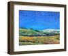 Derbyshire Landscape, 1999-Trevor Neal-Framed Giclee Print