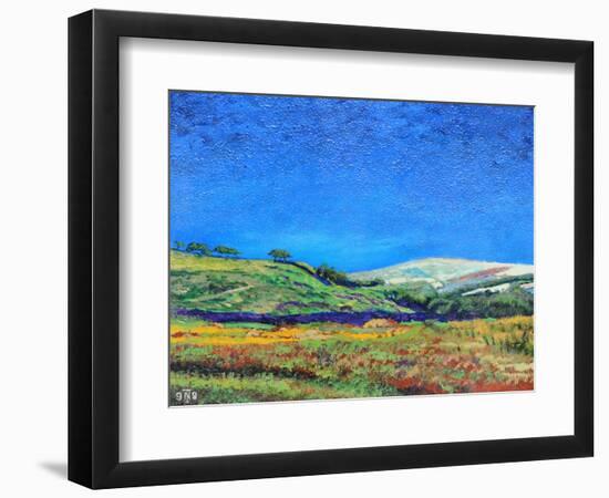 Derbyshire Landscape, 1999-Trevor Neal-Framed Giclee Print